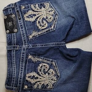 Miss Me JP5455P denim Capri jean in size 27